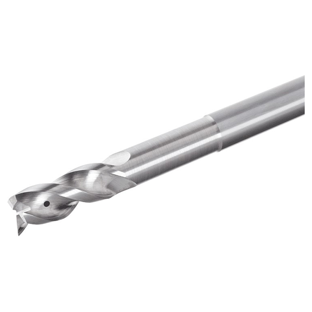 Tungaloy 5623173 | TECA060H3-12/30C06CF-R02C KS15F 6.00mm Diameter x 65.00mm OAL x 0.20mm Radius 3 Flute Carbide Corner Radius End Mill