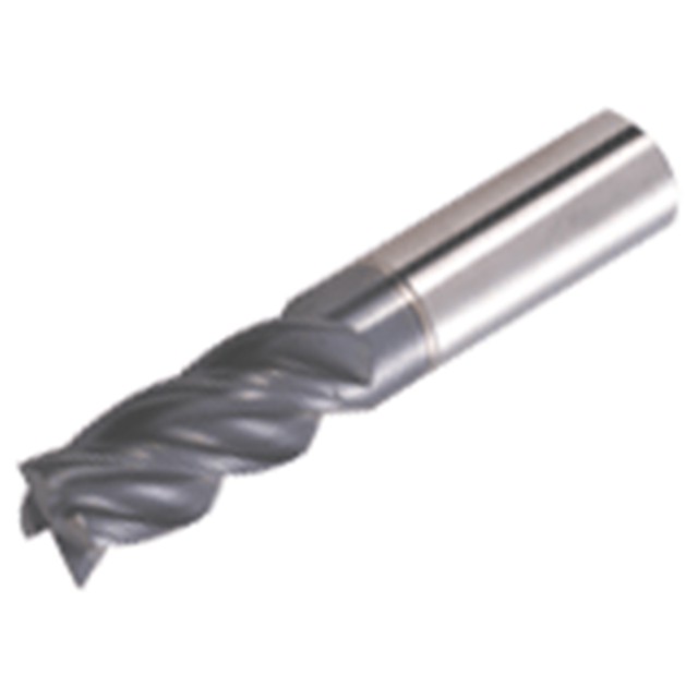 Tungaloy 5622426 | TEC120E4L-26/38C12CF-83 AH725 12.00mm Diameter x 83.00mm OAL x 0.50mm Chamfer Width 4 Flute TiAlN Coated Carbide Corner Chamfer End Mills
