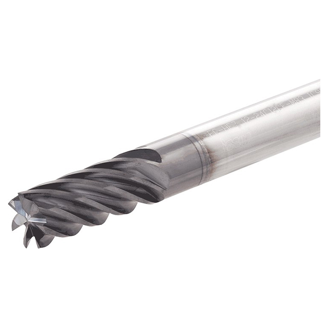 Tungaloy 3326469 | TEC120H7-36C12CF-M95 AH710 12.00mm Diameter x 36.00mm Depth of Cut x 95.00mm OAL 7 Flute TiAlN Coated Carbide Roughing & Finishing End Mill