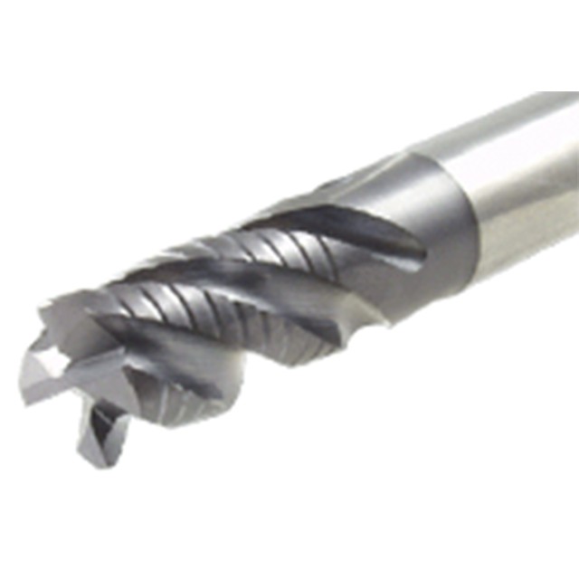 Tungaloy 5622215 | TECP100E4L-22/32W10S72 AH725 10.00mm Diameter x 22.00mm Depth of Cut x 72.00mm OAL 4 Flute TiAlN Coated Carbide Roughing End Mill