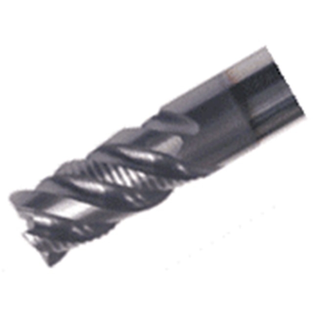 Tungaloy 5622698 | TEFS060E44-14W06CF-57 AH725 6.00mm Diameter x 14.00mm Depth of Cut x 57.00mm OAL 4 Flute TiAlN Coated Carbide Roughing & Finishing End Mill