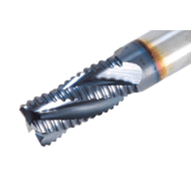 Tungaloy 5621459 | TERF100A4-22C10-72 AH725 10.00mm Diameter x 22.00mm Depth of Cut x 72.00mm OAL 4 Flute TiAlN Coated Carbide Roughing End Mill