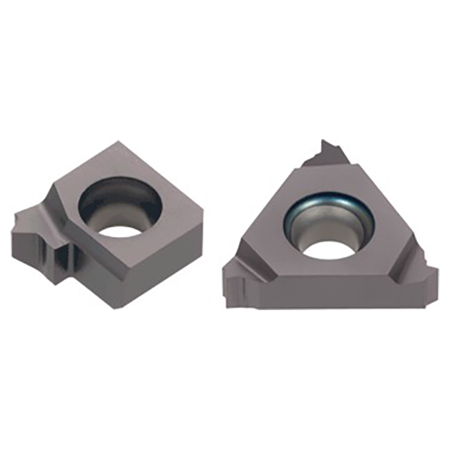 Tungaloy 6859703 | 11IR125ISO AH725 1.25mm Pitch x 0.004" Radius TiAlN Coated Carbide Right Hand Laydown Threading Insert