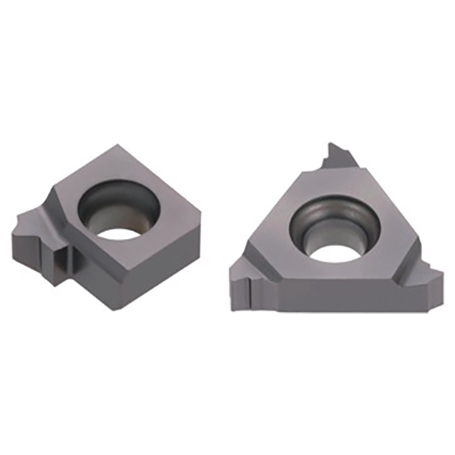 Tungaloy 6859654 | 11IR19W T313V 0.007" Radius TiCN+Al2O3+TiN Coated Carbide Right Hand Laydown Threading Insert