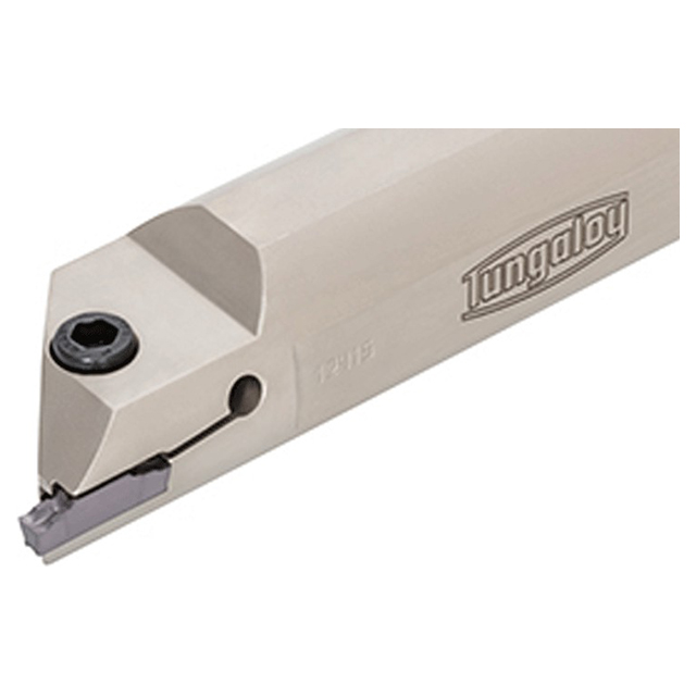 Tungaloy 6723602 | CTIFL25-4T05-D270 26.80mm Minimum Bore Diameter x 23.00mm Shank Height x 200.00mm OAL Steel Left Hand Indexable Grooving Toolholder