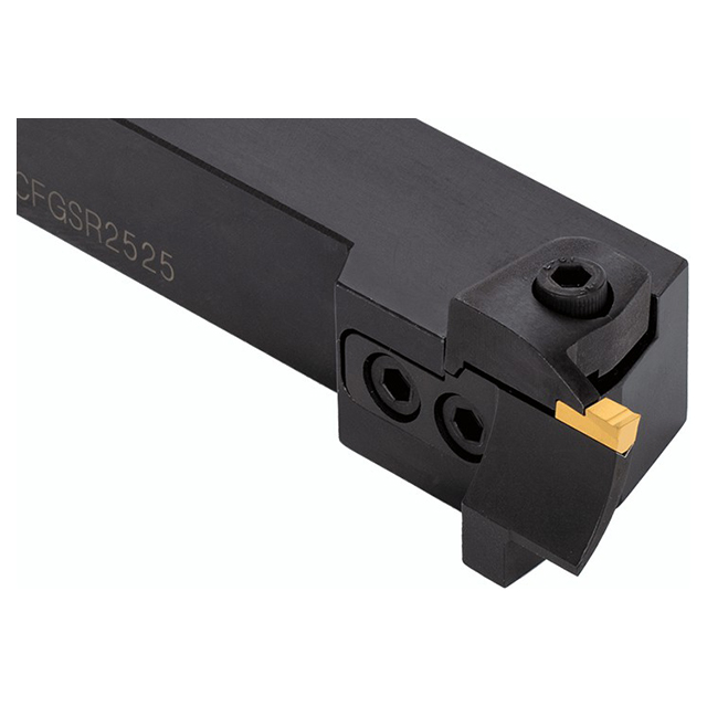 Tungaloy 6801541 | CFGSL2020-4SC 50.00mm Minimum Bore Diameter x 20.00mm Shank Height x 125.00mm OAL Steel Left Hand Indexable Grooving-Cutoff Toolholder