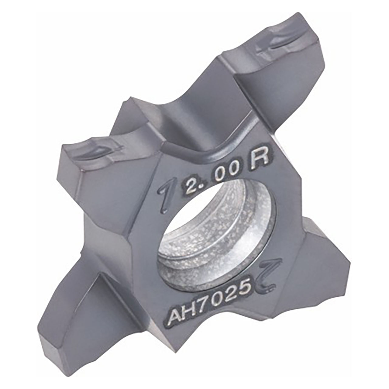 Tungaloy 6778775 | TCS18R140-010 AH7025 0.055" Cutting Width x 0.004" Radius TiAlN Coated Carbide Grooving Insert
