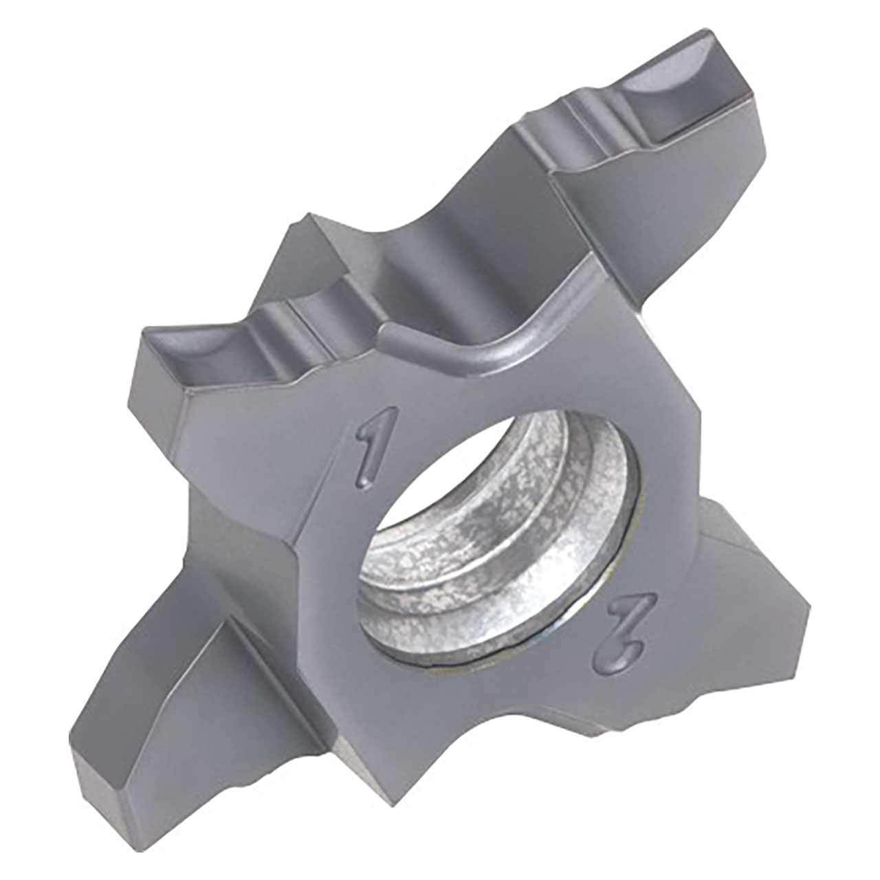 Tungaloy 6790564 | TCL18R300-010 AH7025 0.118" Cutting Width x 0.004" Radius TiAlN Coated Carbide Grooving Insert