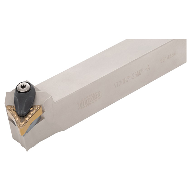 Tungaloy 6845452 | ATXOR2525M25-A 150.00mm Functional Length x 150.00mm OAL x 25.00mm Shank Height Indexable Profiling Toolholder