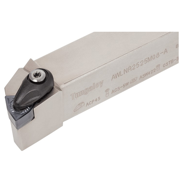 Tungaloy 6853115 | AWLNL124-A 4-1/2" Functional Length x 1-1/4" Head Length x 4-1/2" OAL x 3/4" Shank Height Indexable Profiling Toolholder