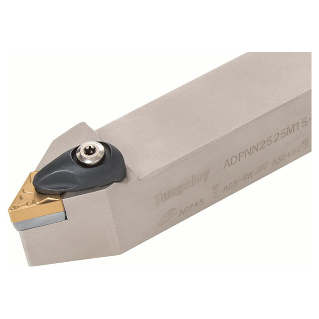 Tungaloy 6864835 | ADPNN124-A 4-1/2" Functional Length x 1-1/2" Head Length x 4-1/2" OAL x 3/4" Shank Height Indexable Profiling Toolholder