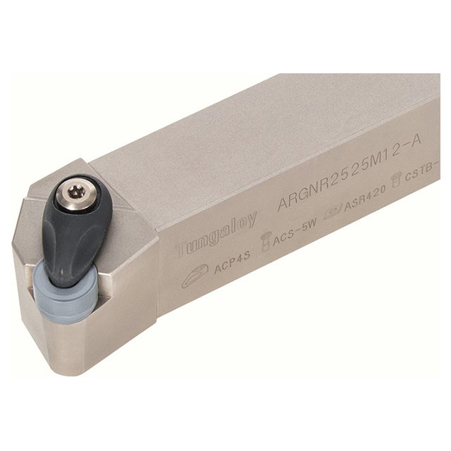 Tungaloy 6864728 | ARGNR164-A 6.000" Functional Length x 170.00mm OAL x 1.000" Shank Height Indexable Profiling Toolholder