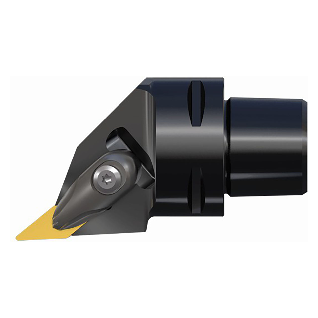 Tungaloy 6745412 | C4AVJNR27060-16N 1.575" Diameter x 2.362" Functional Length x 3.307" OAL Right Hand Modular Turning & Profiling Cutting Unit Head