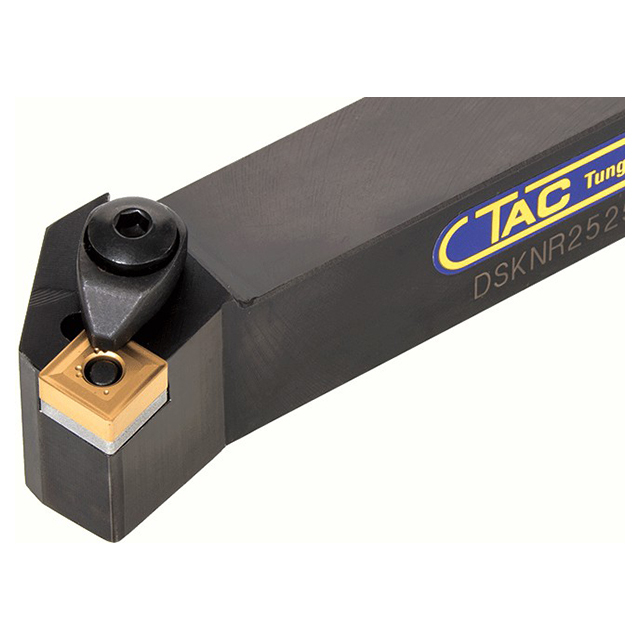 Tungaloy 6803998 | DSKNL2525M12 150.00mm Functional Length x 150.00mm OAL x 25.00mm Shank Height Indexable Profiling Toolholder