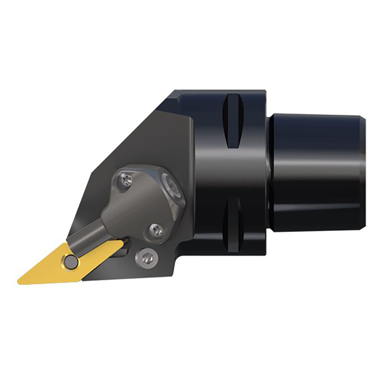 Tungaloy 6751030 | C4PVJNR27060-1204-CHP 1.575" Diameter x 2.362" Functional Length x 3.307" OAL Right Hand Modular Turning & Profiling Cutting Unit Head