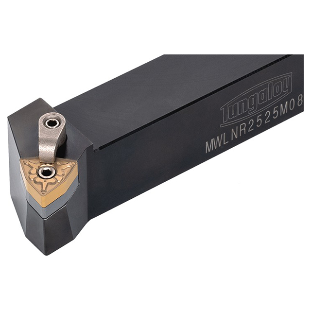 Tungaloy 6805523 | MWLNR2525M08 150.00mm Functional Length x 25.00mm Head Length x 150.00mm OAL x 25.00mm Shank Height Indexable Turning Toolholder