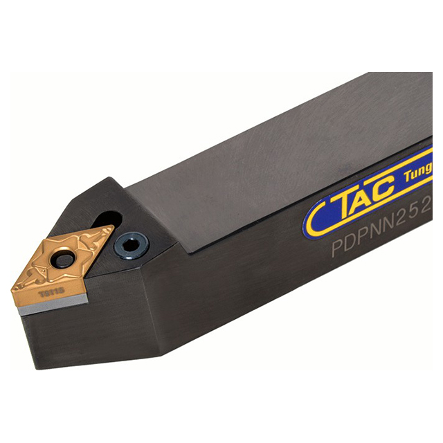 Tungaloy 6805640 | PDPNN2525M15E 150.00mm Functional Length x 36.00mm Head Length x 150.00mm OAL x 25.00mm Shank Height Indexable Turning Toolholder