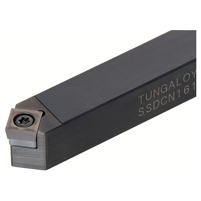 Tungaloy 6807318 | SSDCN1010K07 125.00mm Functional Length x 125.00mm OAL x 10.00mm Shank Height Indexable Turning Toolholder