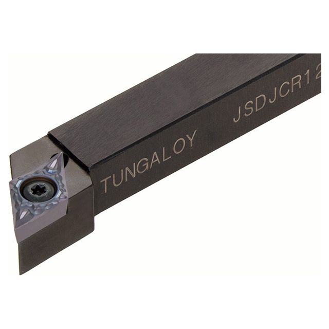 Tungaloy 6811213 | JSDJCR1010H11 100.00mm Functional Length x 18.00mm Head Length x 100.00mm OAL x 10.00mm Shank Height Indexable Turning Toolholder
