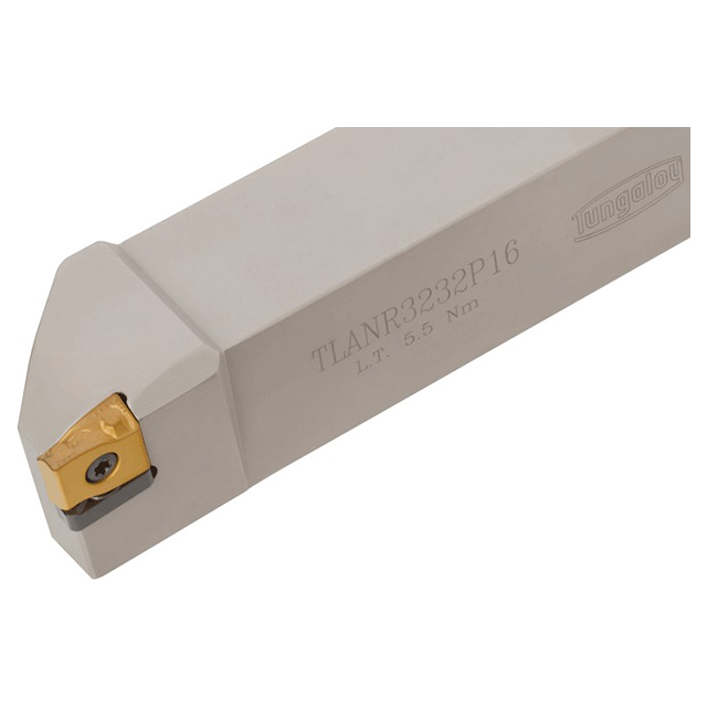 Tungaloy 6861595 | TLANR2525M16 150.00mm Functional Length x 150.00mm OAL x 25.00mm Shank Height Indexable Profiling Toolholder