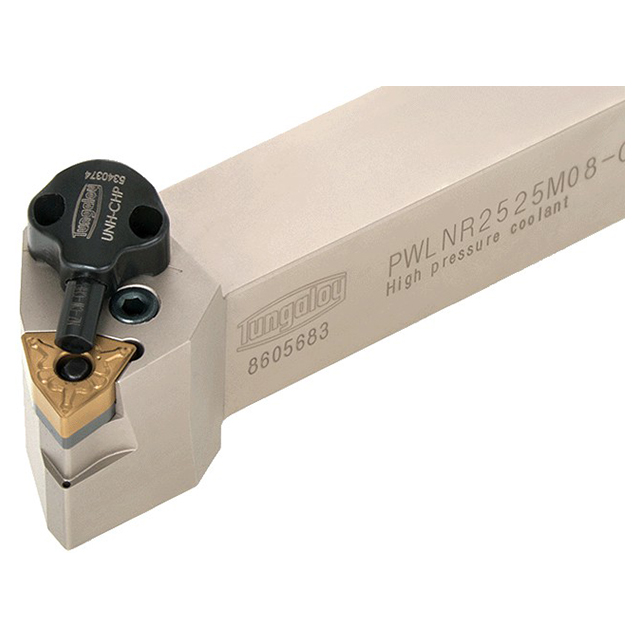 Tungaloy 6755249 | PWLNR124-CHP 4-1/2" Functional Length x 1.344" Head Length x 4-1/2" OAL x 3/4" Shank Height Indexable Turning Toolholder