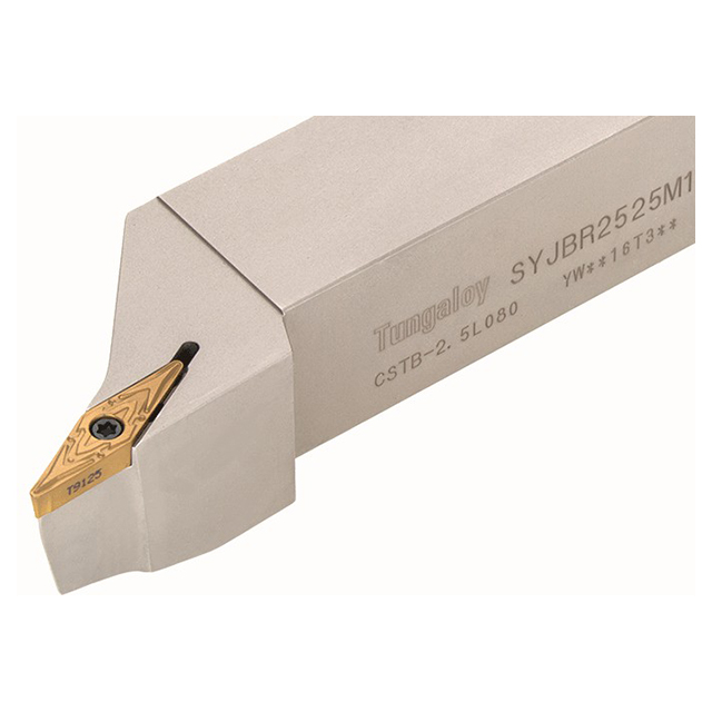 Tungaloy 6855988 | SYJBR2525M16 150.00mm Functional Length x 40.00mm Head Length x 150.00mm OAL x 25.00mm Shank Height Indexable Profiling Toolholder