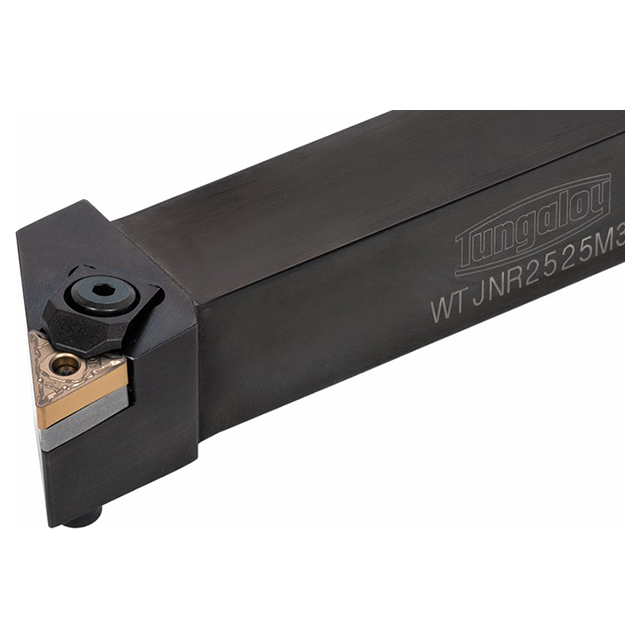 Tungaloy 6809875 | WTJNR2525M3 150.00mm Functional Length x 150.00mm OAL x 25.00mm Shank Height Indexable Profiling Toolholder