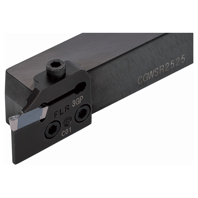Tungaloy 6801794 | CGWSR2525-FLR5GP 152.00mm Functional Length x 25.00mm Shank Height Right Hand Indexable Grooving Toolholder