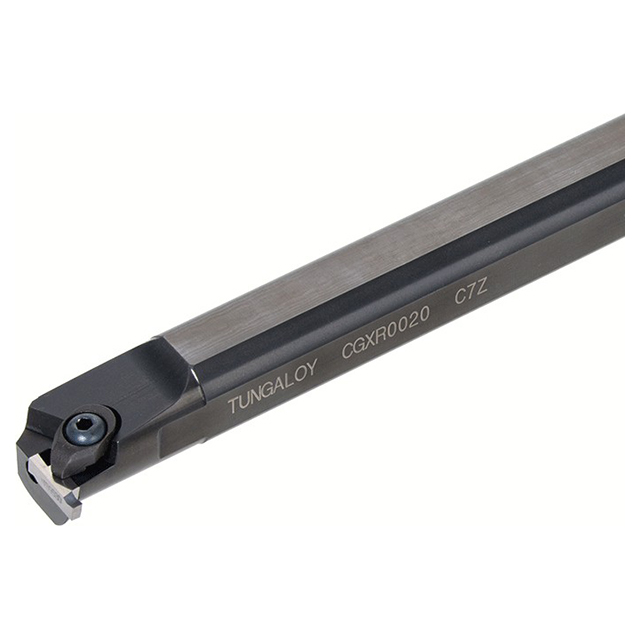 Tungaloy 6801809 | CGXR0025 32.00mm Diameter x 200.00mm Functional Length x 23.00mm Shank Height Right Hand Indexable Grooving Toolholder