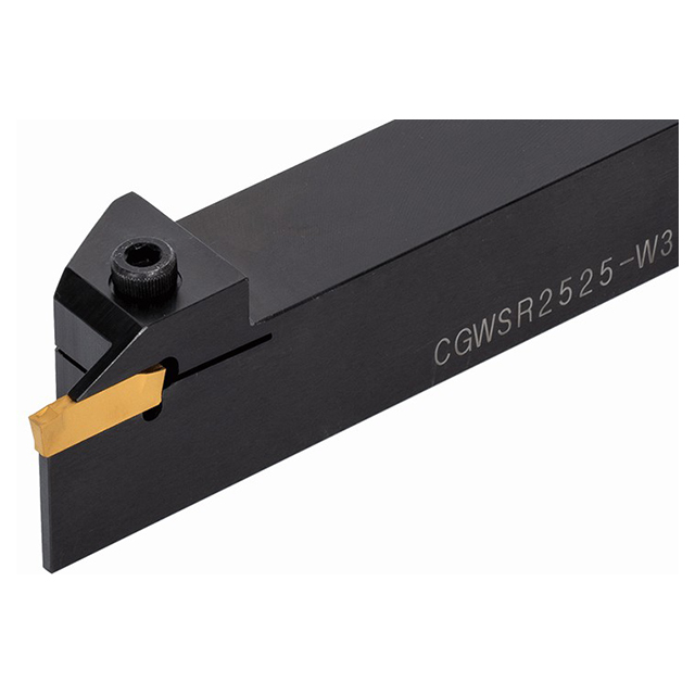 Tungaloy 6821833 | CGWSR2525-W40 150.00mm Functional Length x 25.00mm Shank Height Right Hand Indexable Grooving Toolholder