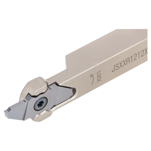 Tungaloy 6734825 | JSXXR1212X09-S 2.50mm Width x 120.00mm Functional Length x 12.00mm Shank Height Right Hand Indexable Cut-Off Toolholder