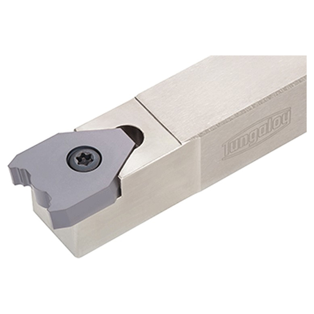 Tungaloy 6706980 | SPGN12-20T32 5.196" Functional Length x 3/4" Shank Height Neutral Indexable Grooving Toolholder