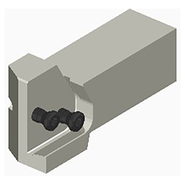 Tungaloy 6860780 | CHSR16-U 5.330" Functional Length x 1.000" Shank Height Right Hand Indexable Grooving Toolholder