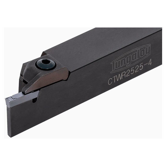 Tungaloy 6802724 | CTWR2525-5 150.00mm Functional Length x 25.00mm Shank Height Right Hand Indexable Grooving/Cut-Off Toolholder