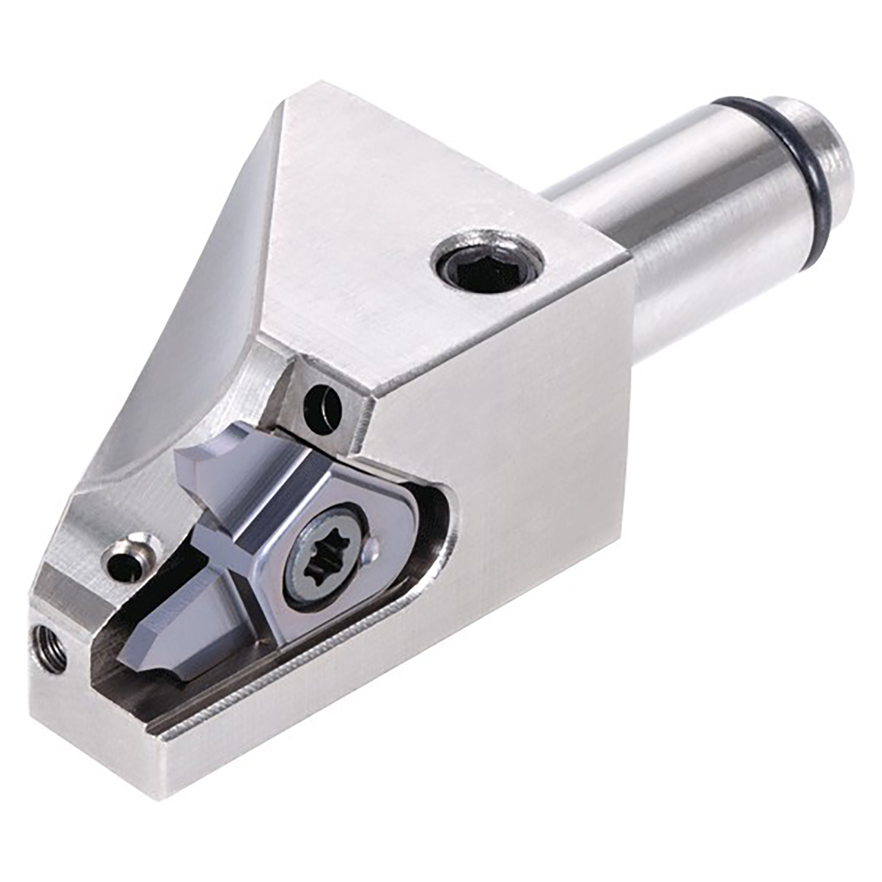 Tungaloy 6891469 | QC12-SVEL10-CHP 0.99mm Width x 19.89mm Functional Length x 11.99mm Shank Height Left Hand Modular Grooving Cutting Unit Head
