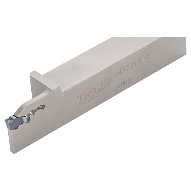 Tungaloy 6841414 | QSEL12-3T33 5.000" Functional Length x 3/4" Shank Height Left Hand Indexable Grooving Toolholder