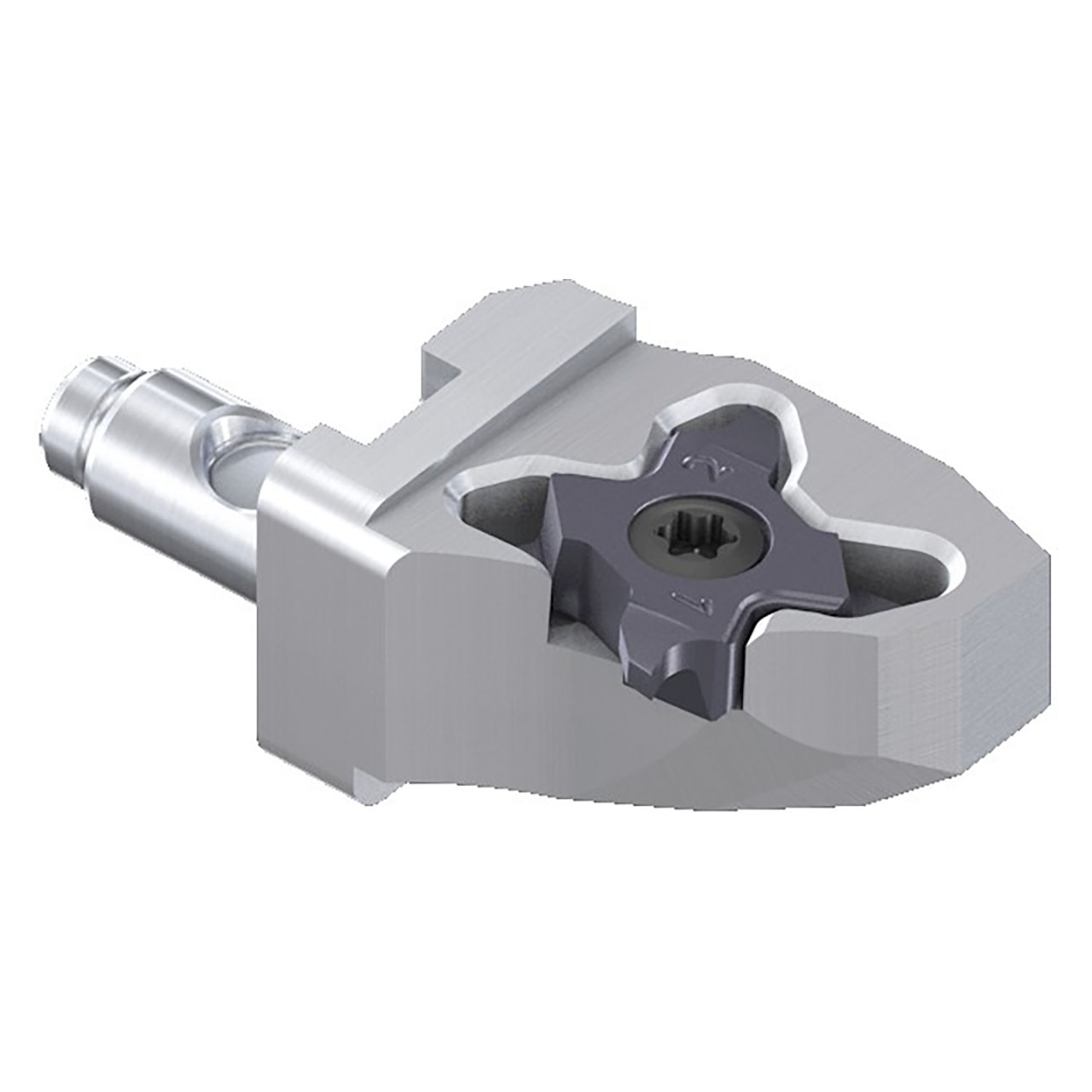 Tungaloy 6838519 | QC12-STCL18-Y 3.00mm Width x 19.89mm Functional Length x 11.99mm Shank Height Left Hand Modular Grooving Cutting Unit Head