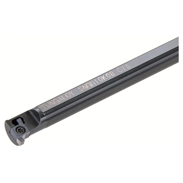 Tungaloy 6806542 | SNGL10K08 14.00mm Diameter x 125.00mm Functional Length x 9.00mm Shank Height Left Hand Indexable Grooving Toolholder