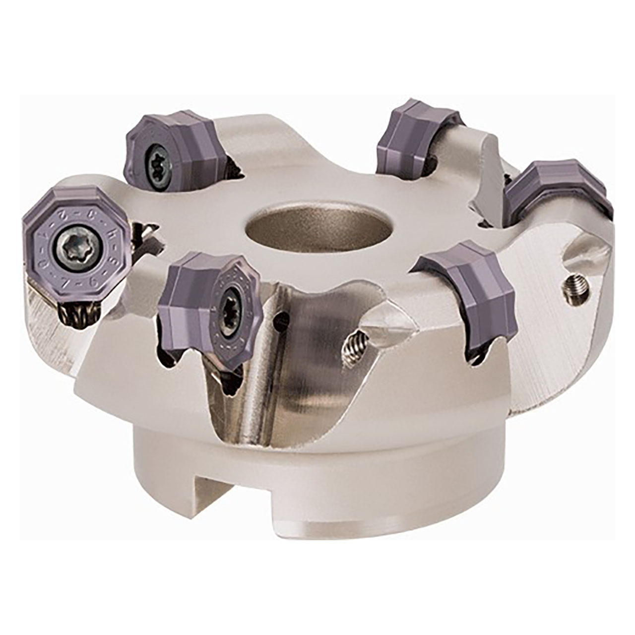 Tungaloy 6999348 | TASN13M100B32.0R08 100.00mm Diameter x 6.00mm Depth x 50.00mm OAL Steel Right Hand Indexable Square-Shoulder Face Mill