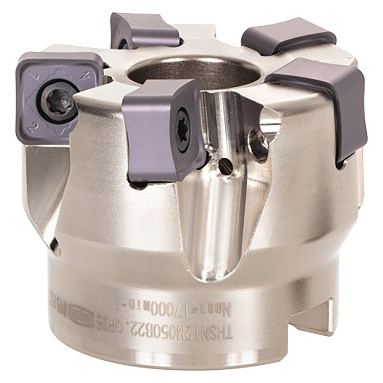 Tungaloy 6781885 | THSN12M063B22.0R04 63.00mm Diameter x 9.50mm Depth x 40.00mm OAL Steel Right Hand Indexable Chamfer & Angle Face Mill