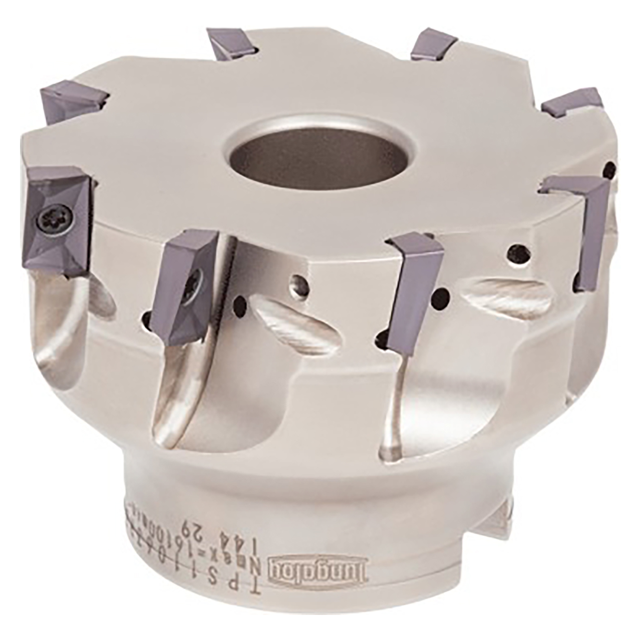 Tungaloy 6850813 | TPS11200RBU 2.000" Diameter x 0.417" Depth x 1.575" OAL Steel Right Hand Indexable Square-Shoulder Face Mill