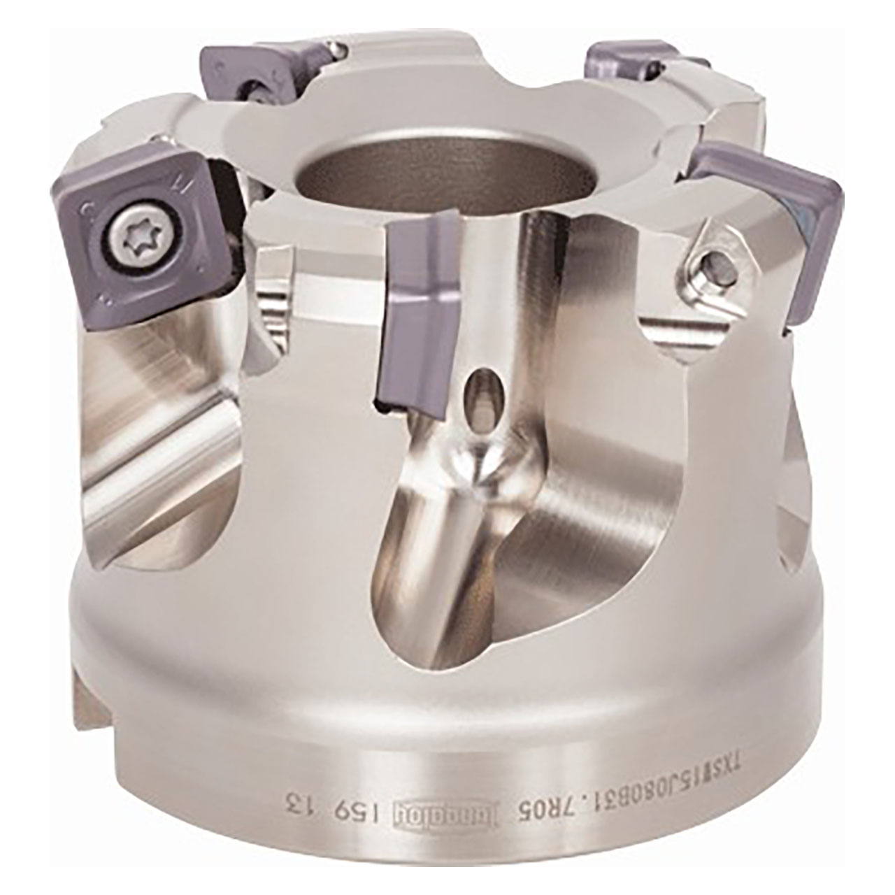 Tungaloy 6735321 | TXSW15M100B32.0R06 100.00mm Diameter x 2.50mm Depth x 63.00mm OAL Steel Right Hand Indexable High-Feed Face Mill