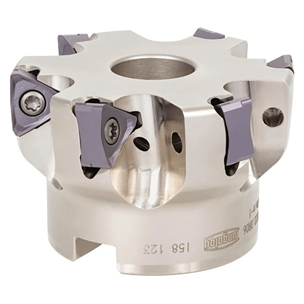 Tungaloy 6722458 | TPTN12M125B40.0R12 125.00mm Diameter x 11.00mm Depth x 63.00mm OAL Steel Right Hand Indexable Square-Shoulder Face Mill
