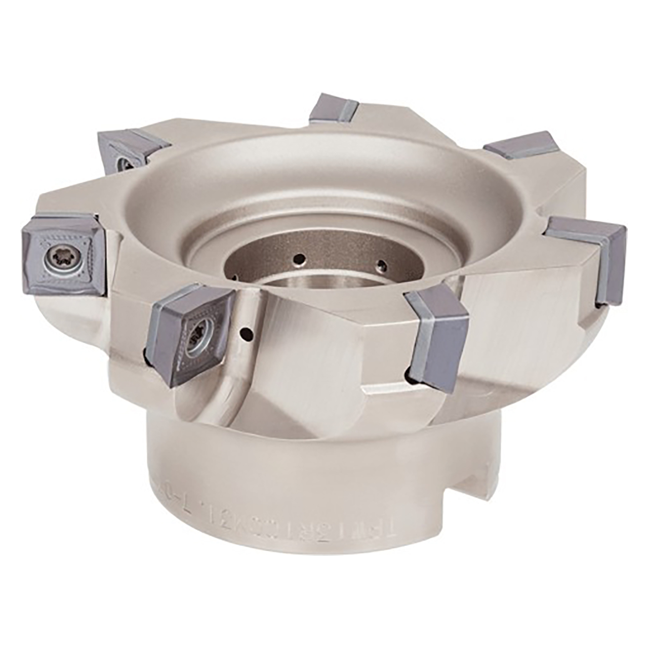 Tungaloy 6849809 | TPW13R050M22.0-04 50.00mm Diameter x 10.00mm Depth x 40.00mm OAL Steel Right Hand Indexable Square-Shoulder Face Mill