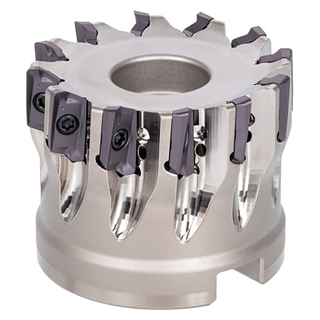 Tungaloy 6839282 | TPAV12U2.00B0.75R12 2.000" Diameter x 0.453" Depth x 1.575" OAL Steel Right Hand Indexable Square-Shoulder Face Mill