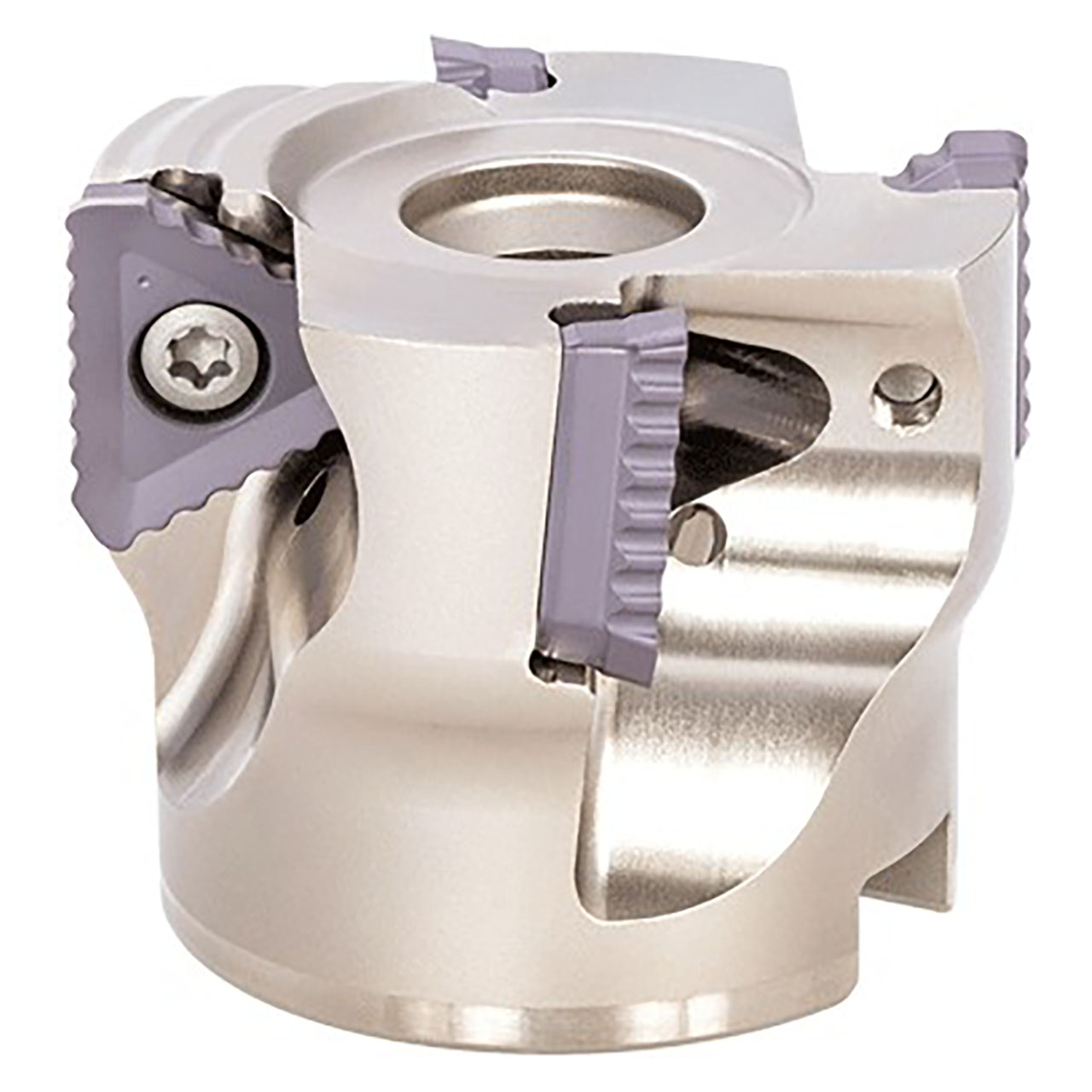 Tungaloy 6735576 | TPTC16J080B25.4R06 80.00mm Diameter x 16.00mm Depth x 50.00mm OAL Steel Right Hand Indexable Square-Shoulder Face Mill