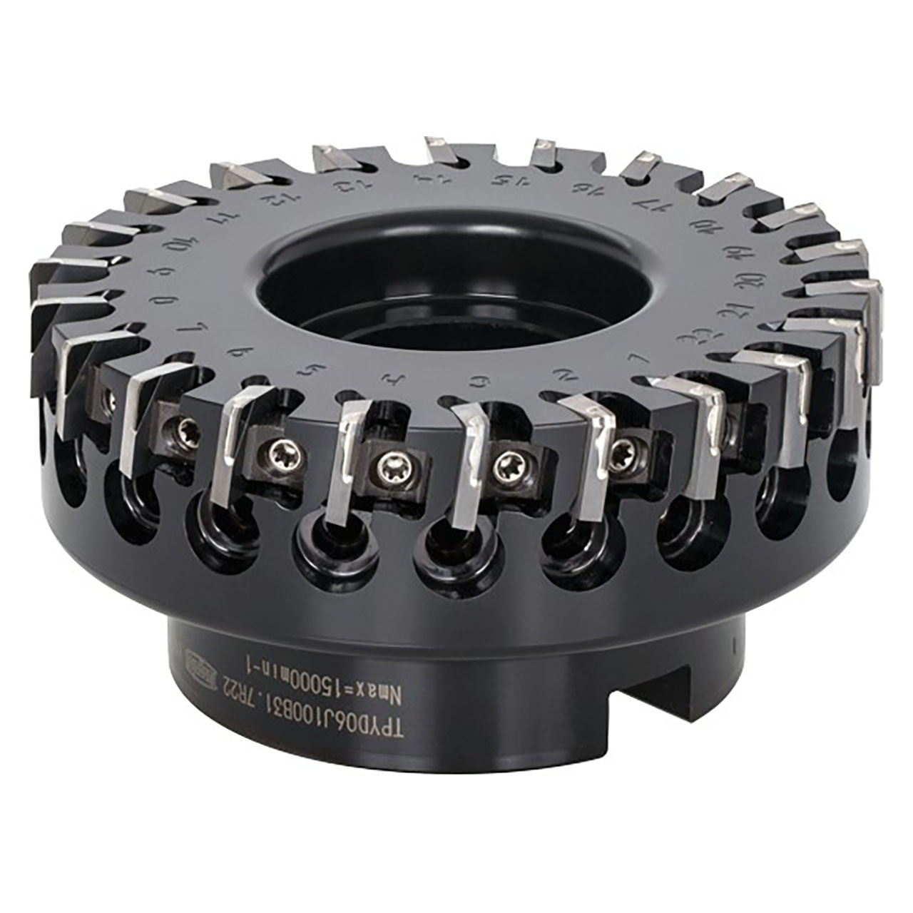 Tungaloy 6782260 | TPYD06U4.00B1.25R22 4.000" Diameter x 0.177" Depth x 1.969" OAL Steel Right Hand Indexable Square-Shoulder Face Mill