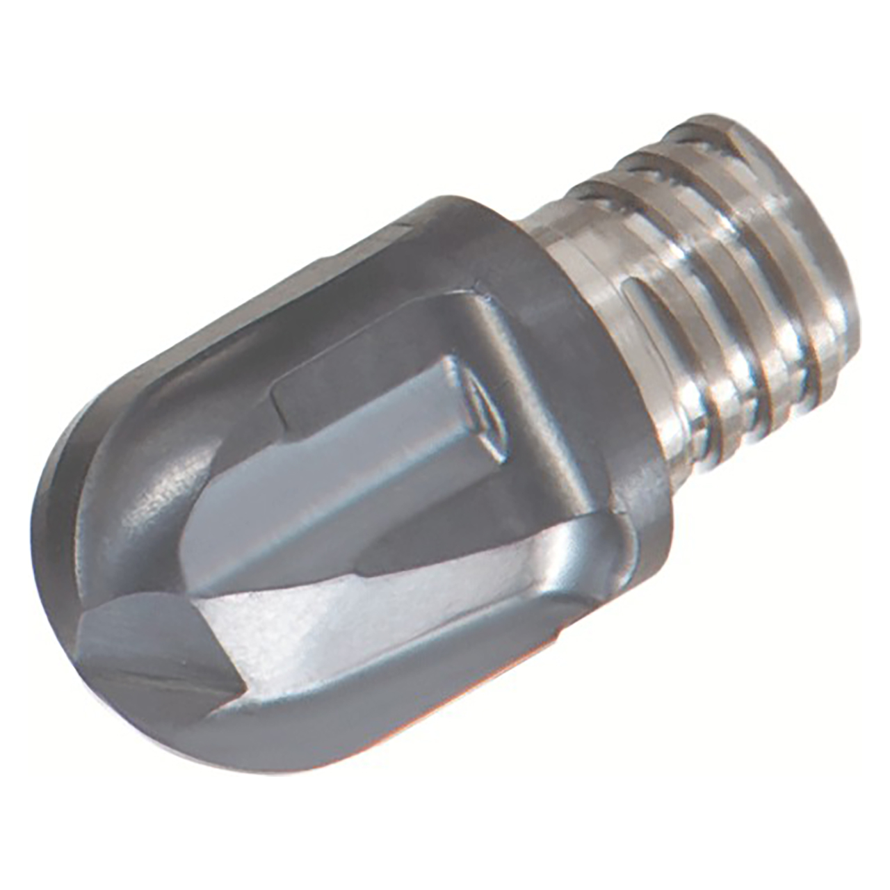 Tungaloy 6859243 | VBB160L16.0-BM-02S10 AH725 16.00mm Diameter x 19.10mm Functional Length x 16.00mm Depth of Cut x 8.00mm Radius TiAlN Coated Carbide Ball End Mill Head