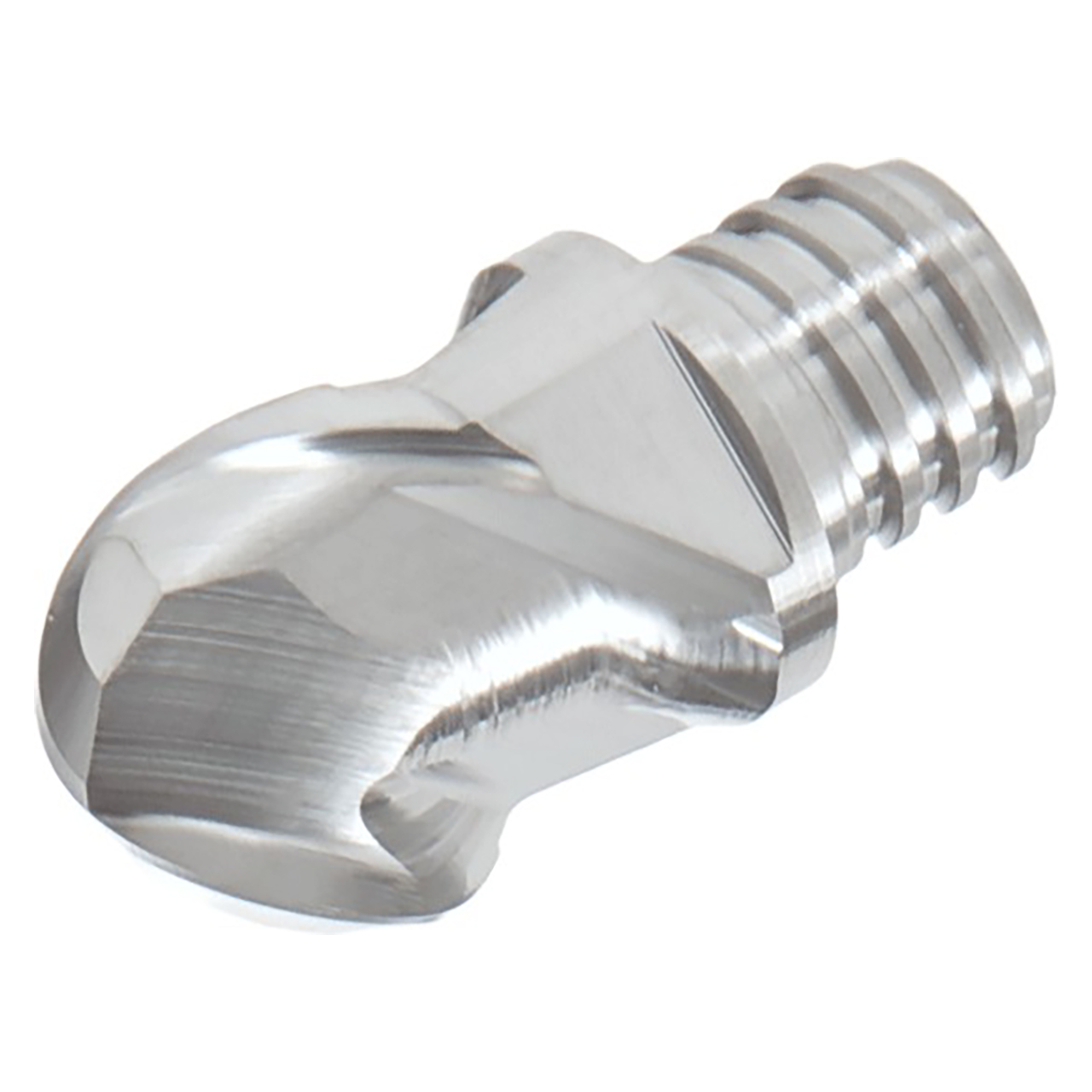 Tungaloy 6859267 | VBE160L12.0-BGA02S10 KS15F 16.00mm Diameter x 20.50mm Functional Length x 12.00mm Depth of Cut x 7.98mm Radius Carbide Ball End Mill Head