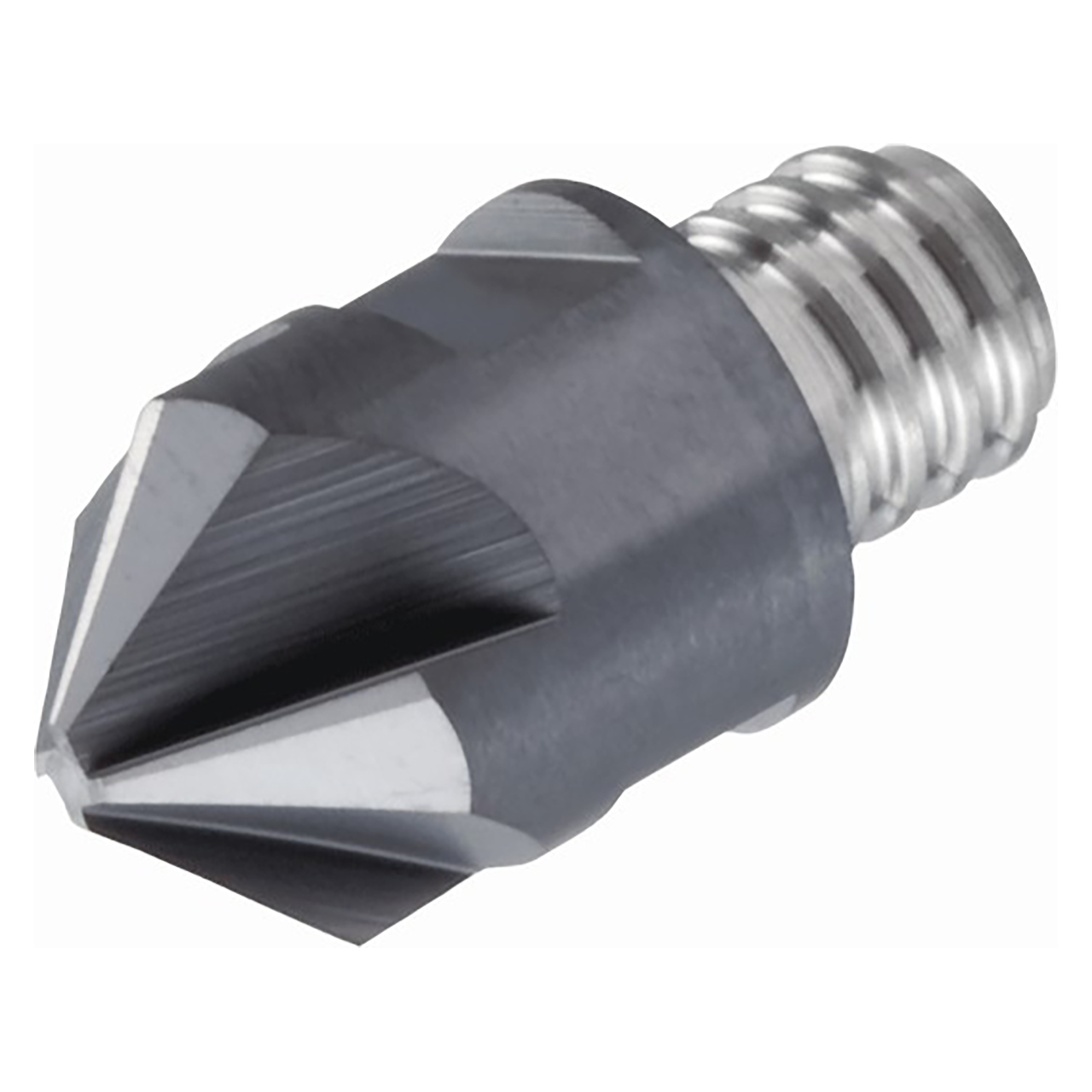 Tungaloy 6859247 | VCA100L04.0A45-04S06 AH725 1.95mm Diameter x 13.00mm Functional Length x 4.00mm Depth of Cut TiAlN Coated Carbide Chamfer Replaceable Milling Tip